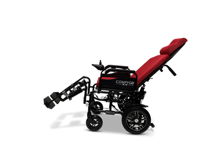X-9 Remote Controlled Electric Wheelchair, Automatic Reclining Backrest & Lifting Leg Rests