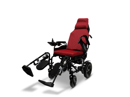 X-9 Remote Controlled Electric Wheelchair, Automatic Reclining Backrest & Lifting Leg Rests