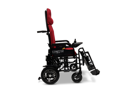 X-9 Remote Controlled Electric Wheelchair, Automatic Reclining Backrest & Lifting Leg Rests