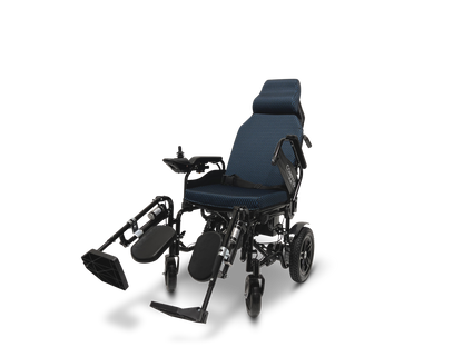 X-9 Remote Controlled Electric Wheelchair, Automatic Reclining Backrest & Lifting Leg Rests