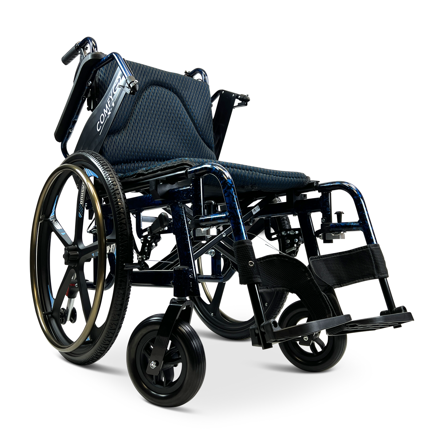 X-1 Lightweight Manual Wheelchair with Quick-Detach Wheels