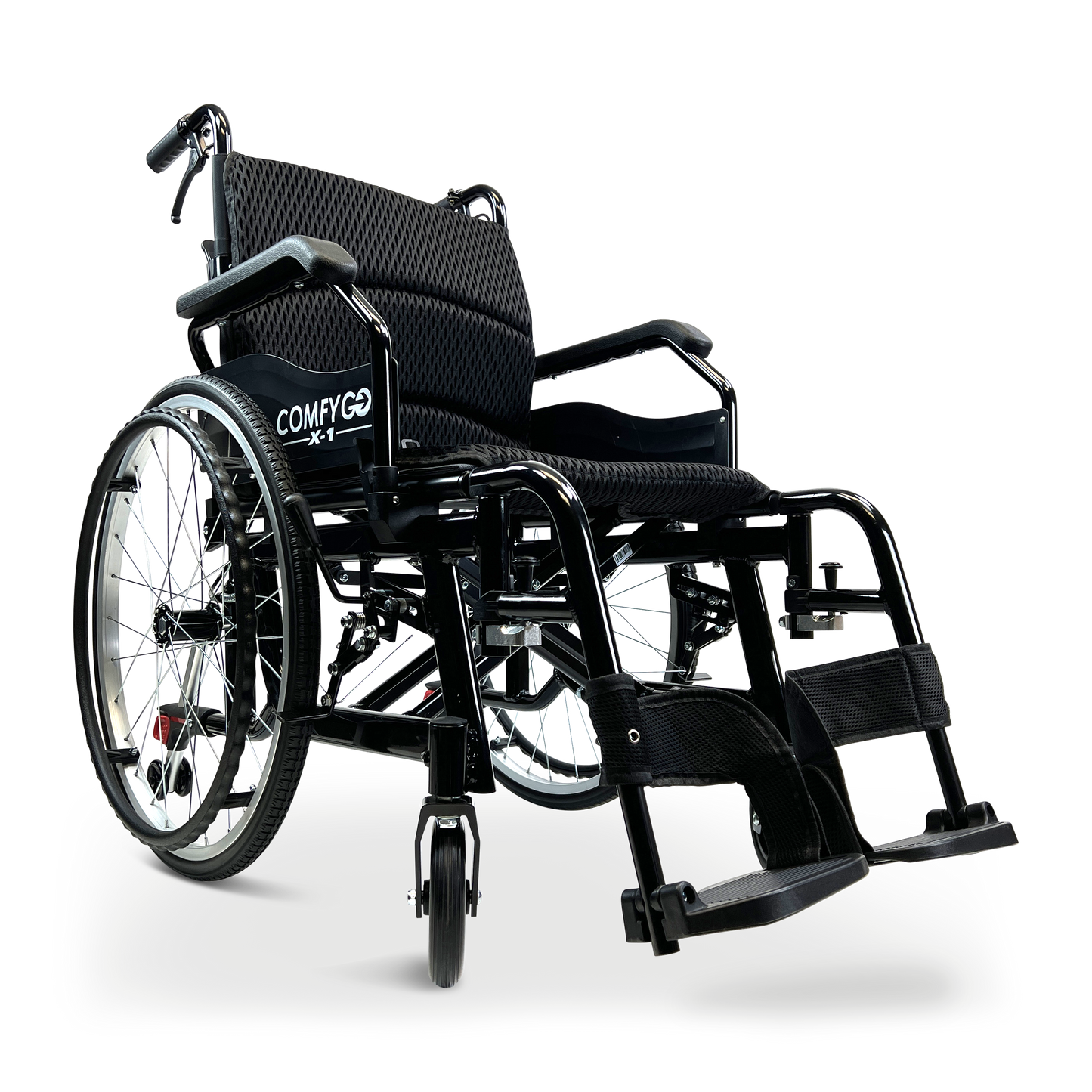 X-1 Lightweight Manual Wheelchair with Quick-Detach Wheels