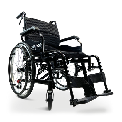 X-1 Lightweight Manual Wheelchair with Quick-Detach Wheels