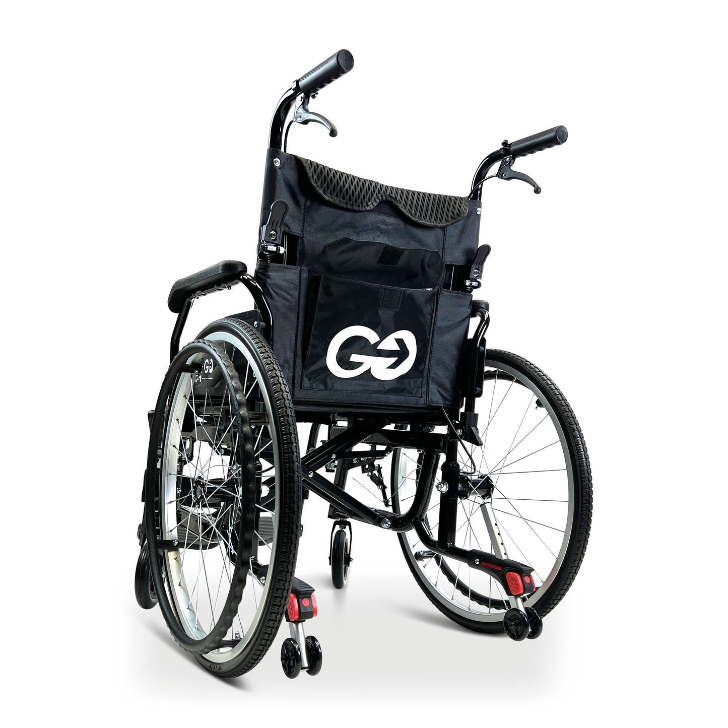 X-1 Lightweight Manual Wheelchair with Quick-Detach Wheels