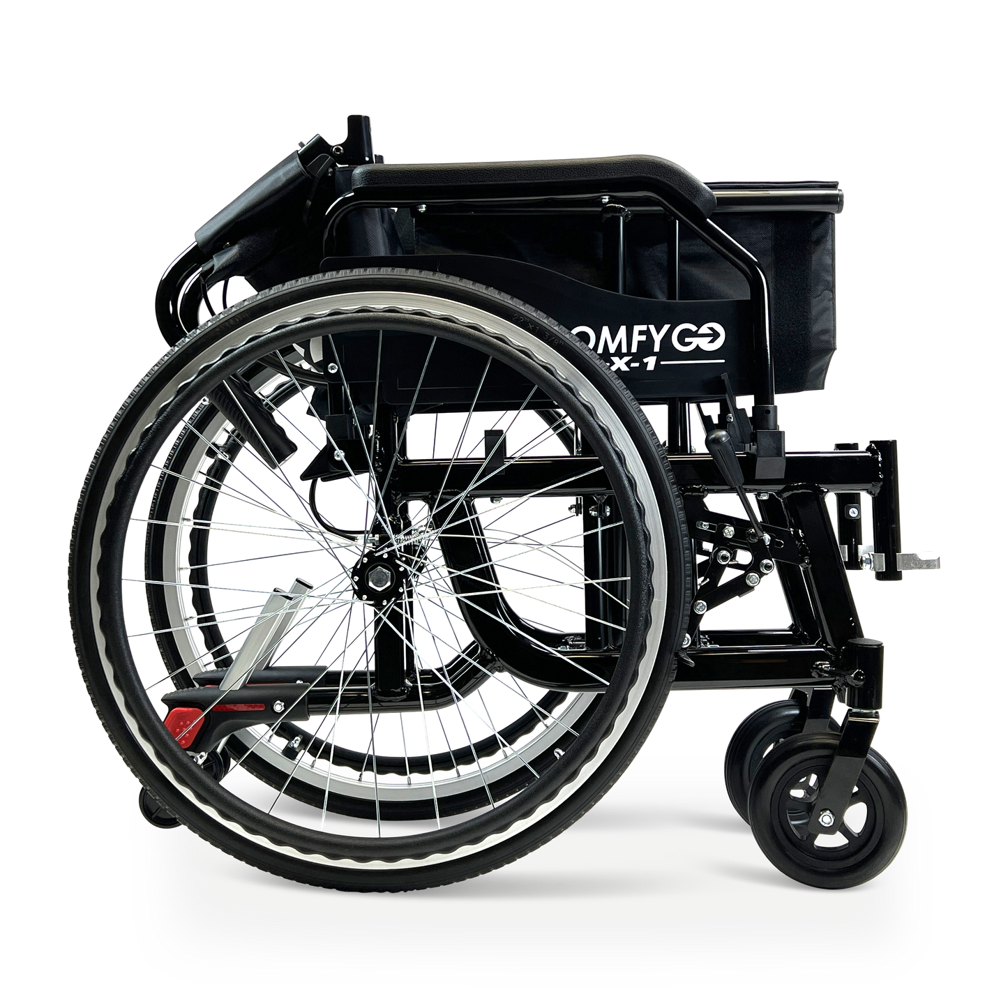 X-1 Lightweight Manual Wheelchair with Quick-Detach Wheels