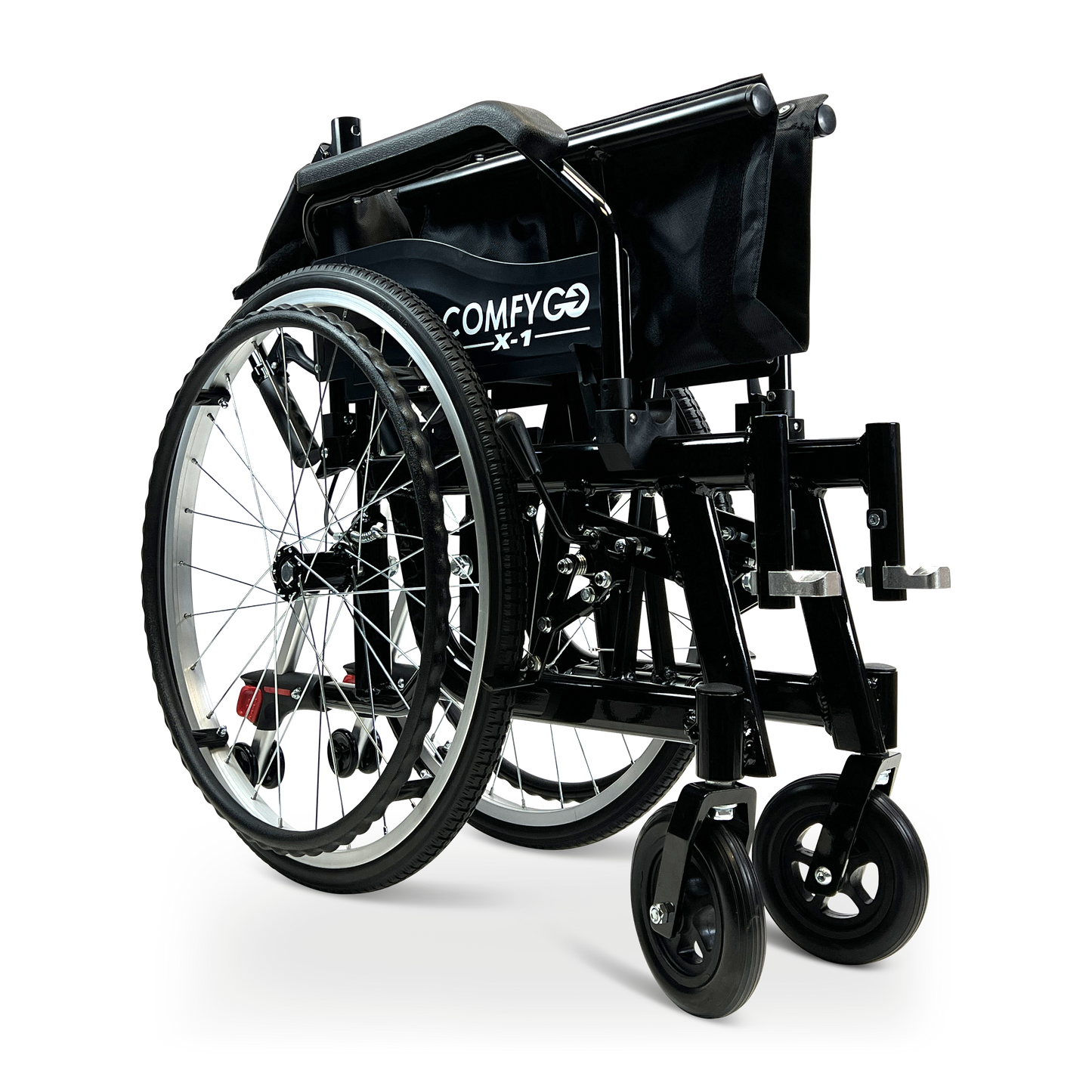 X-1 Lightweight Manual Wheelchair with Quick-Detach Wheels